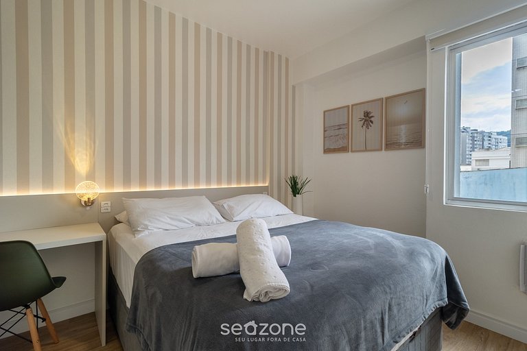 Cómodo apt de 3 habitac. centro de Floripa ETC0028