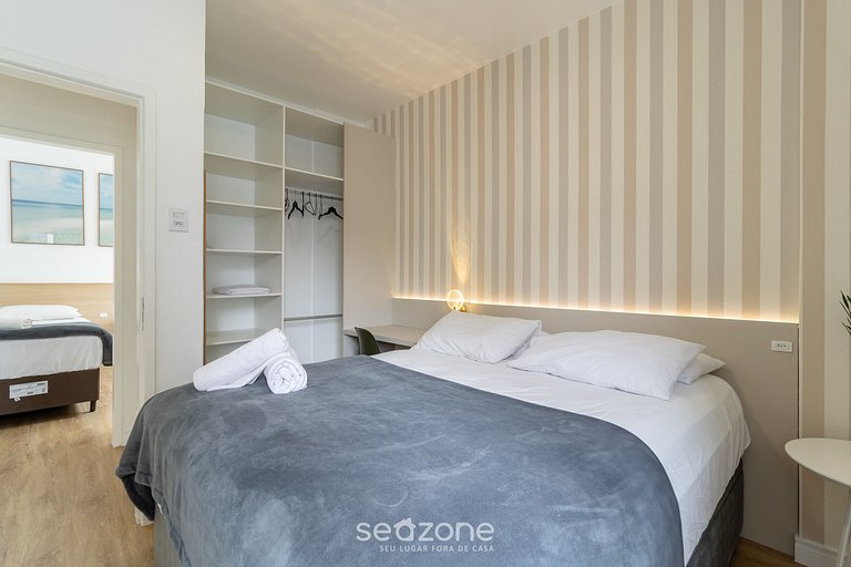 Cómodo apt de 3 habitac. centro de Floripa ETC0028