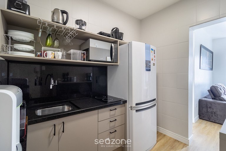 Cómodo apt de 3 habitac. centro de Floripa ETC0028