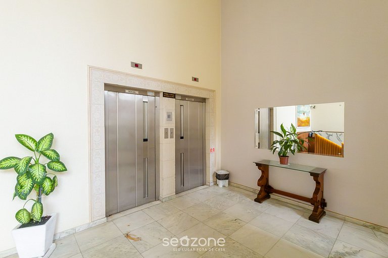 Cómodo apt de 3 habitac. centro de Floripa ETC0028