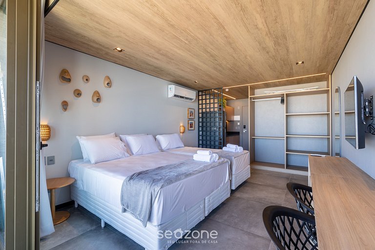 Studio com Vista Mar em Maceió - NWT1012