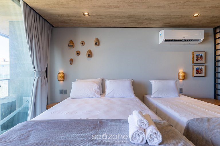 Confort con Vista al Mar en Maceió - NWT1012