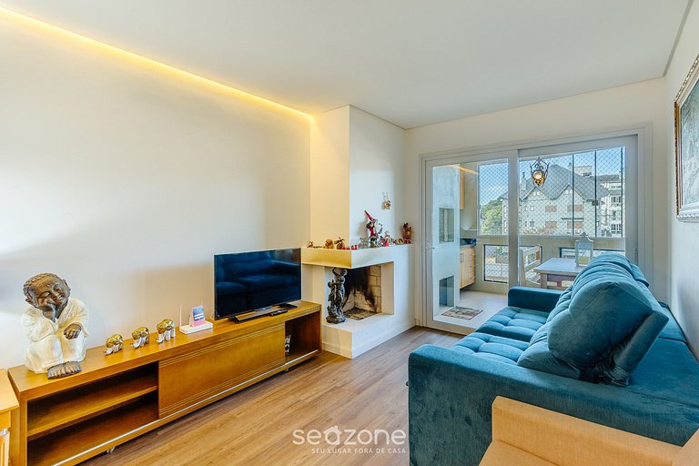 Apt con balcón gourmet en Canela CBL307