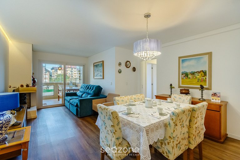 Apt con balcón gourmet en Canela CBL307