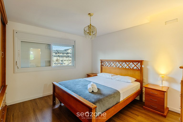 Apt con balcón gourmet en Canela CBL307