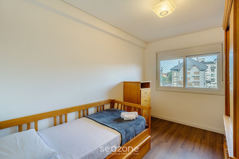 Apt con balcón gourmet en Canela CBL307