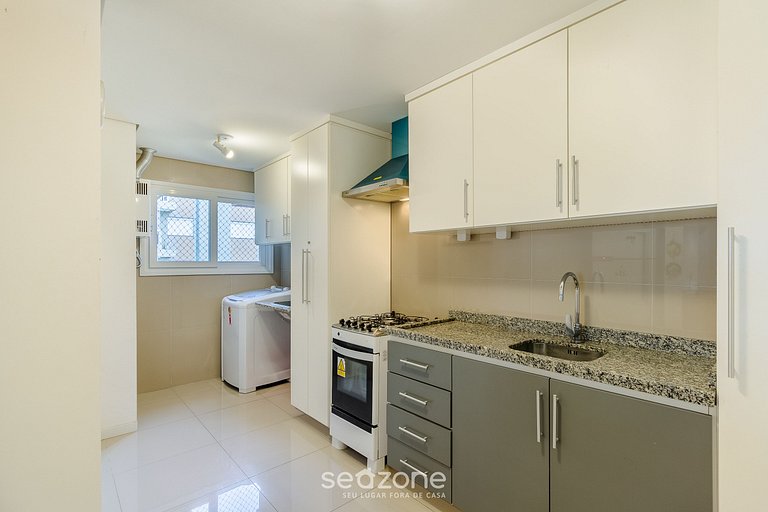 Apt con balcón gourmet en Canela CBL307