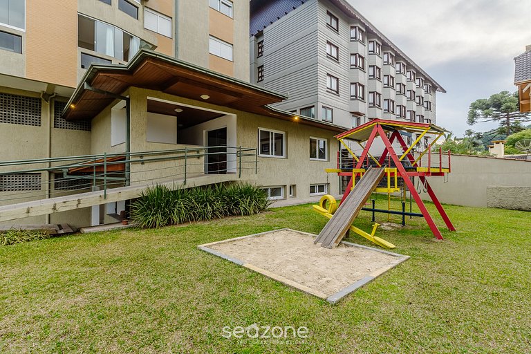 Apt con balcón gourmet en Canela CBL307