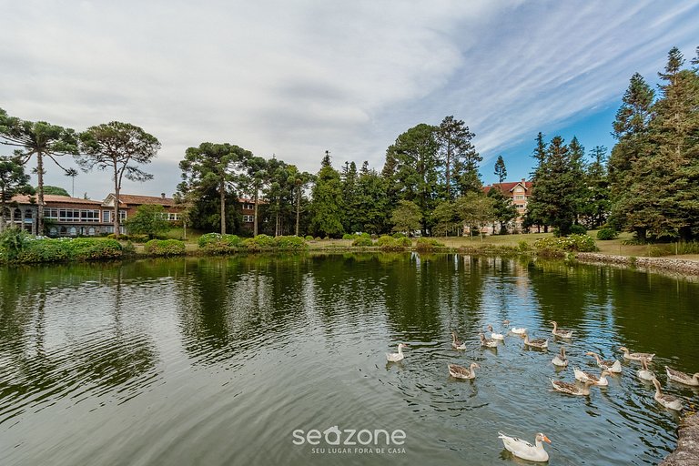 Apt con balcón gourmet en Canela CBL307