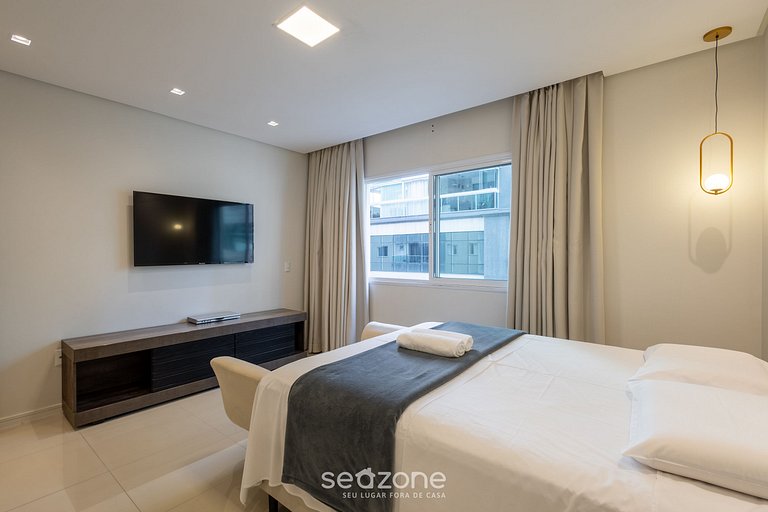 Depto 3H completo c/ parrilla a 450m del mar