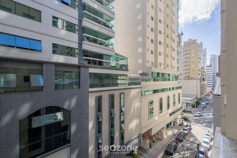 Apto completo 3Q c/ churrasq. 450m do Mar EST0301