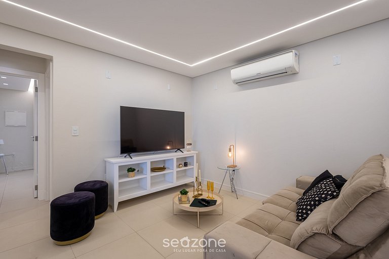 Depto 3H completo c/ parrilla a 450m del mar