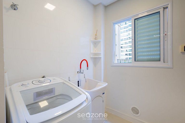 Depto 3H completo c/ parrilla a 450m del mar