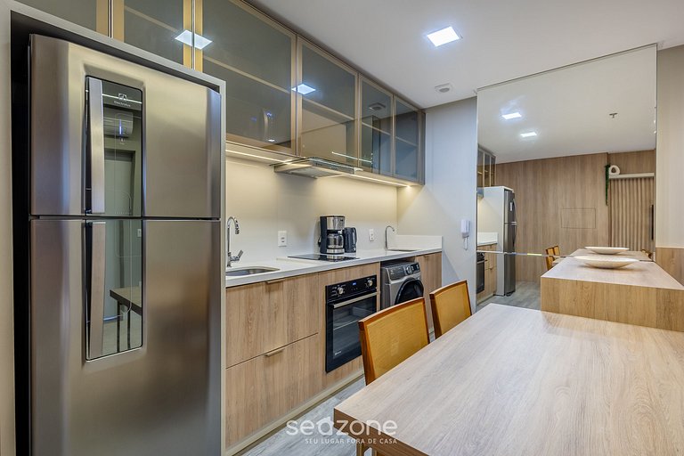 Estudio 350m de playa con piscina y gim IFT1308