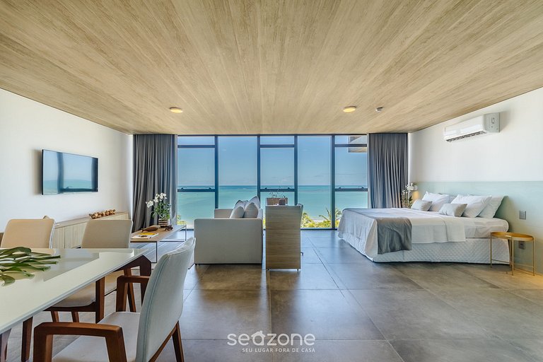 Hermoso estudio vista al mar frente mar NWT0708