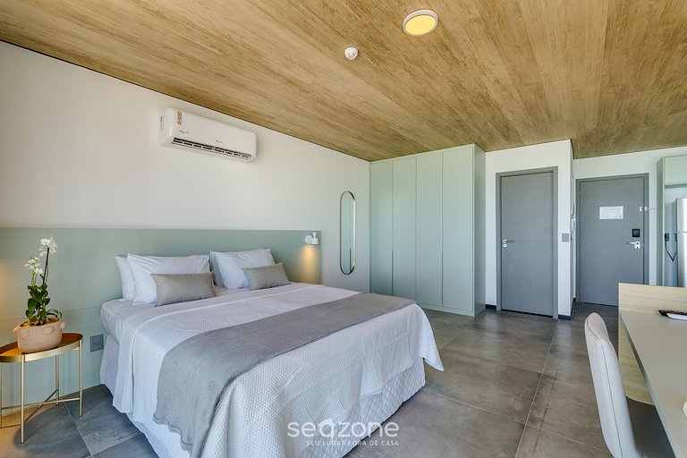 Hermoso estudio vista al mar frente mar NWT0708