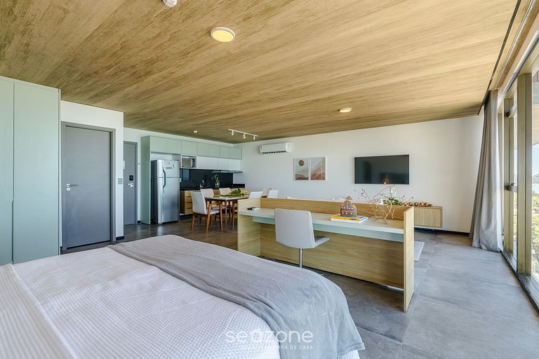 Hermoso estudio vista al mar frente mar NWT0708