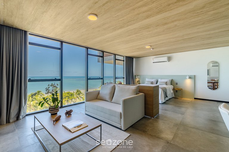 Hermoso estudio vista al mar frente mar NWT0708