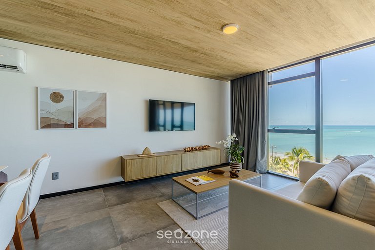 Hermoso estudio vista al mar frente mar NWT0708