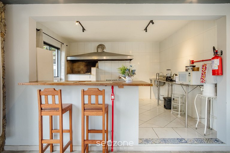 Acogedor estudio planta baja Praia do Rosa PRN0001