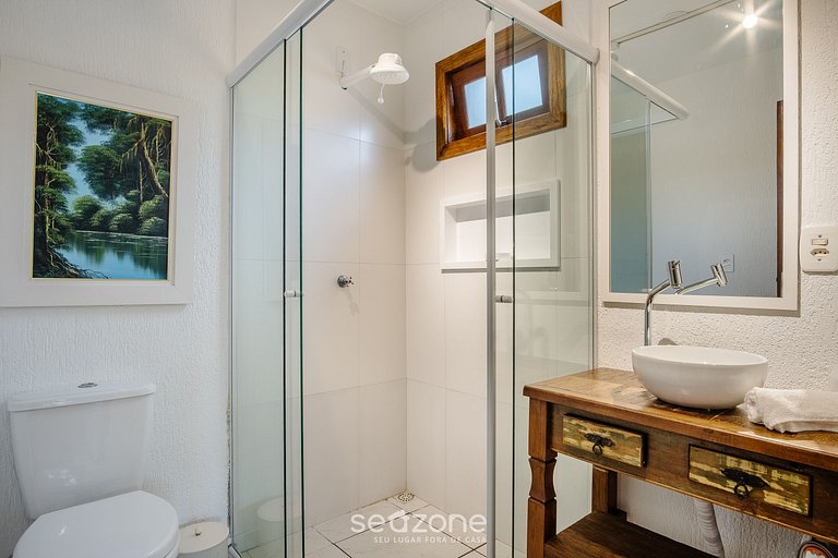 Acogedor estudio planta baja Praia do Rosa PRN0001