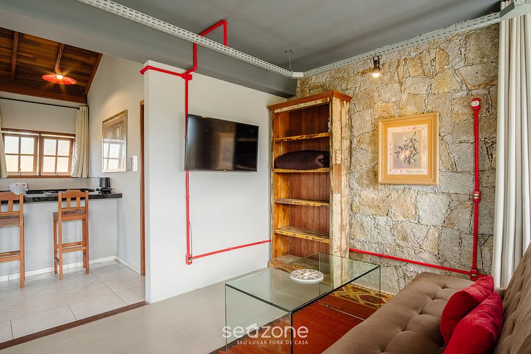 Refúgio confortável na Praia do Rosa PRN0002