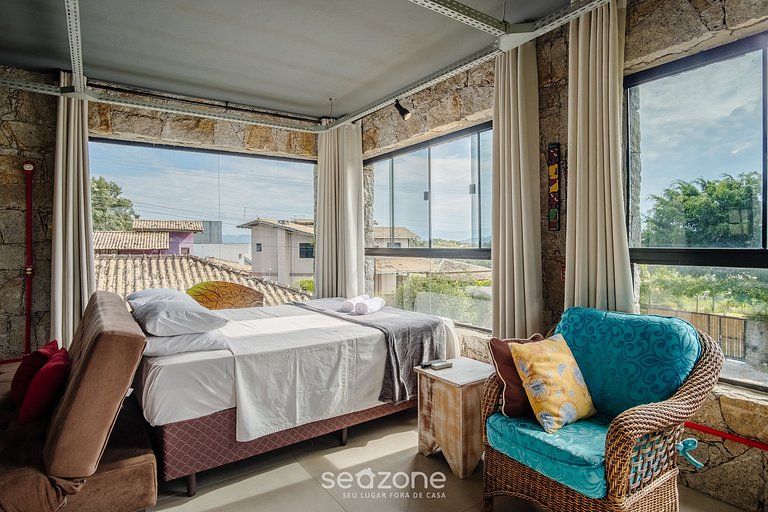 Refugio cómodo en Praia do Rosa PRN0002