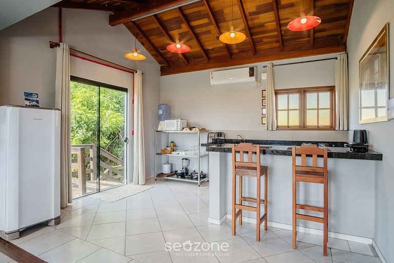 Refugio cómodo en Praia do Rosa PRN0002