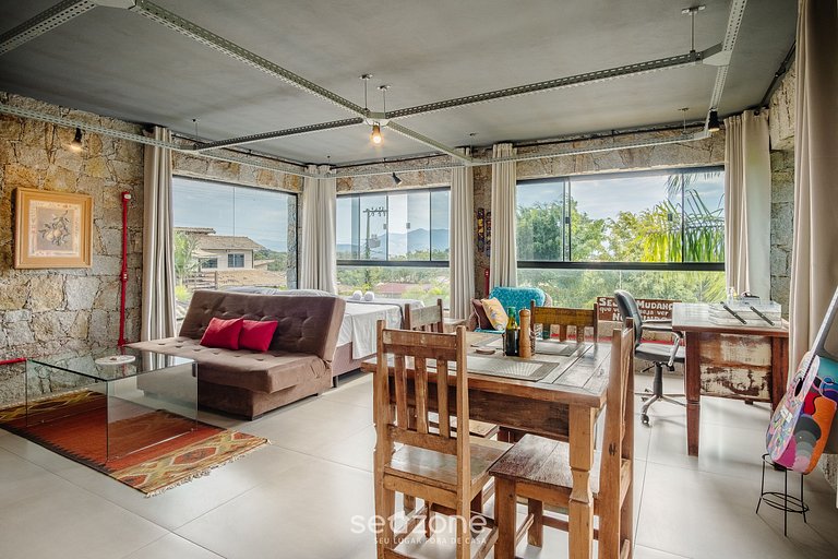 Refúgio confortável na Praia do Rosa PRN0002