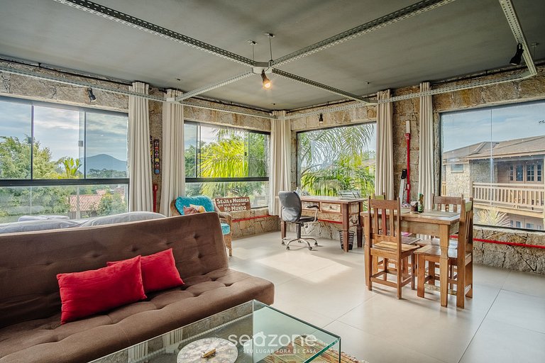 Refugio cómodo en Praia do Rosa PRN0002