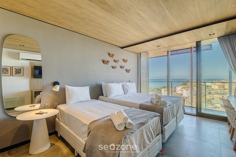 Studio em Maceió c/ vista incrível do Mar NWT1013