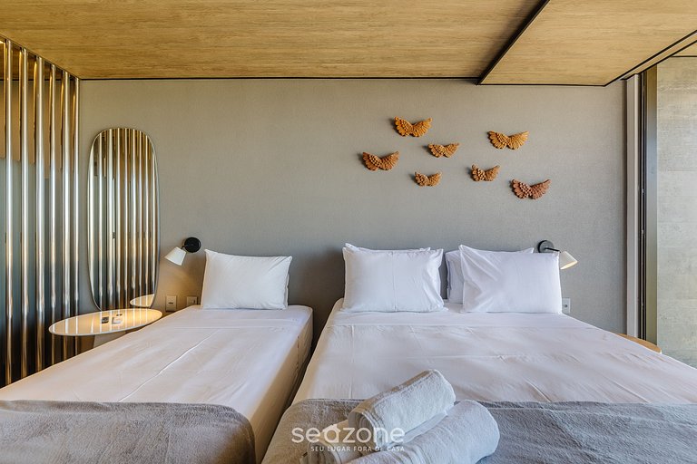 Studio en Maceió con increíble vista al Mar NWT1013