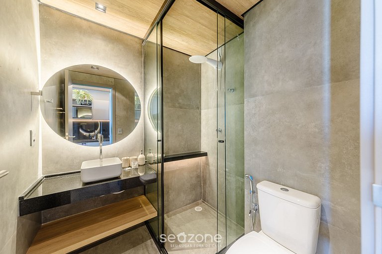 Studio en Maceió con increíble vista al Mar NWT1013