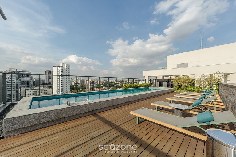 Estúdio Prático a 1,3km do Metrô GBA1104