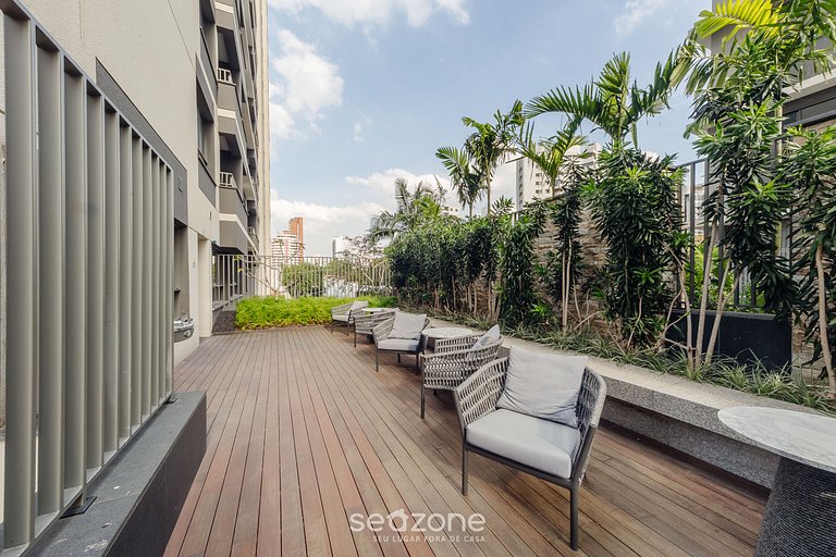 Estúdio Prático a 1,3km do Metrô GBA1104