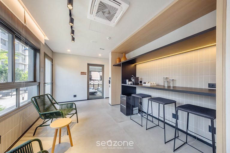 Estúdio Prático a 1,3km do Metrô GBA1104