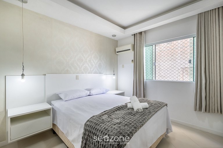 Apto 3 dorms c balcón gourmet a 250m d mar VIM0602