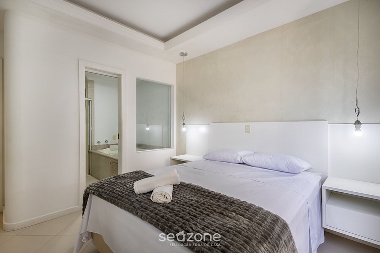 Apto 3 dorms c balcón gourmet a 250m d mar VIM0602