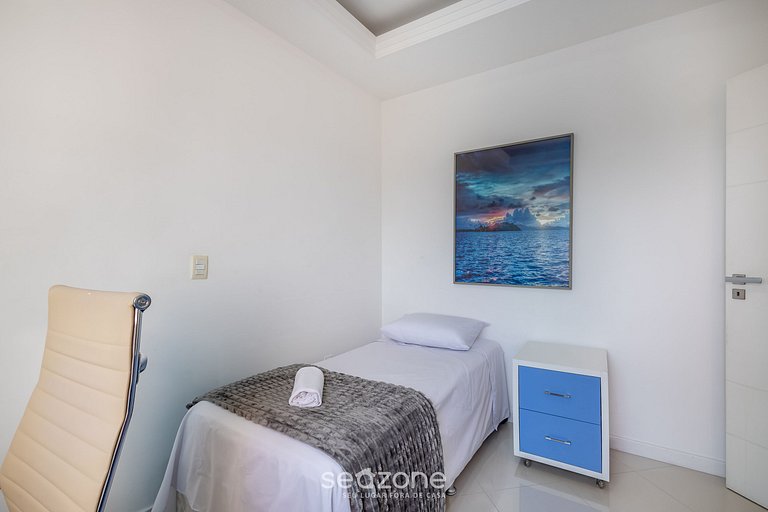 Apto 3 dorms c balcón gourmet a 250m d mar VIM0602