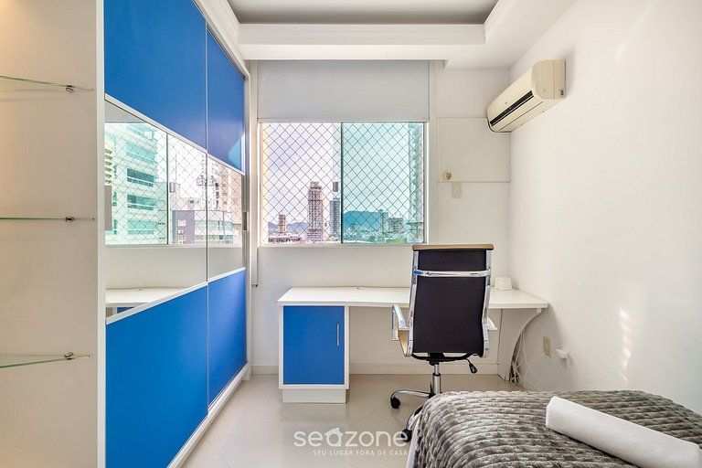 Apto 3 dorms c balcón gourmet a 250m d mar VIM0602