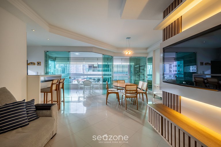 Apto 3Q c/ Varanda Gourmet a 250m do Mar – VIM0602