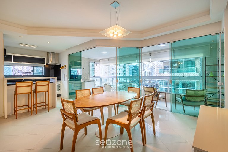 Apto 3Q c/ Varanda Gourmet a 250m do Mar – VIM0602