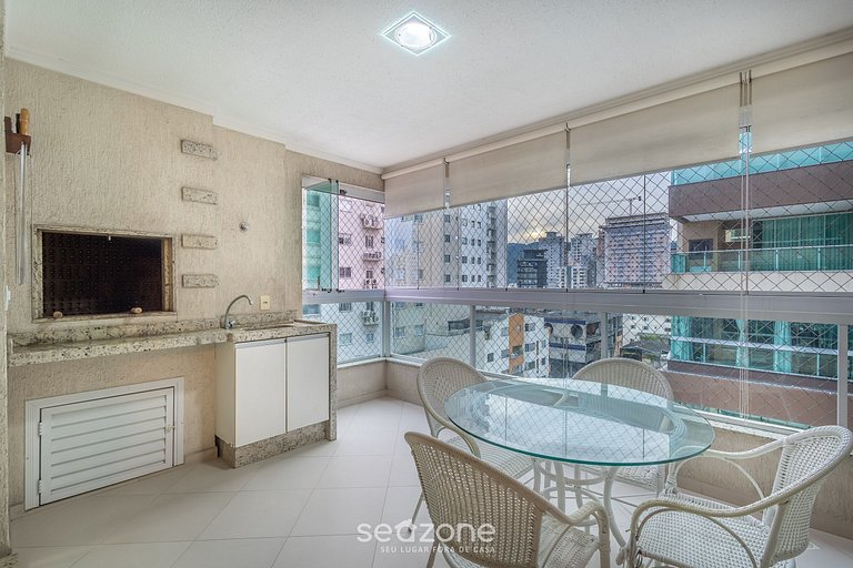 Apto 3Q c/ Varanda Gourmet a 250m do Mar – VIM0602