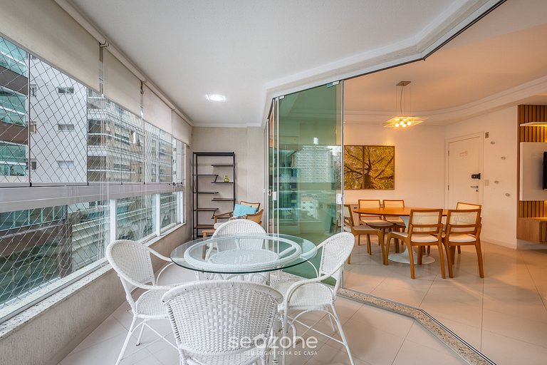 Apto 3Q c/ Varanda Gourmet a 250m do Mar – VIM0602