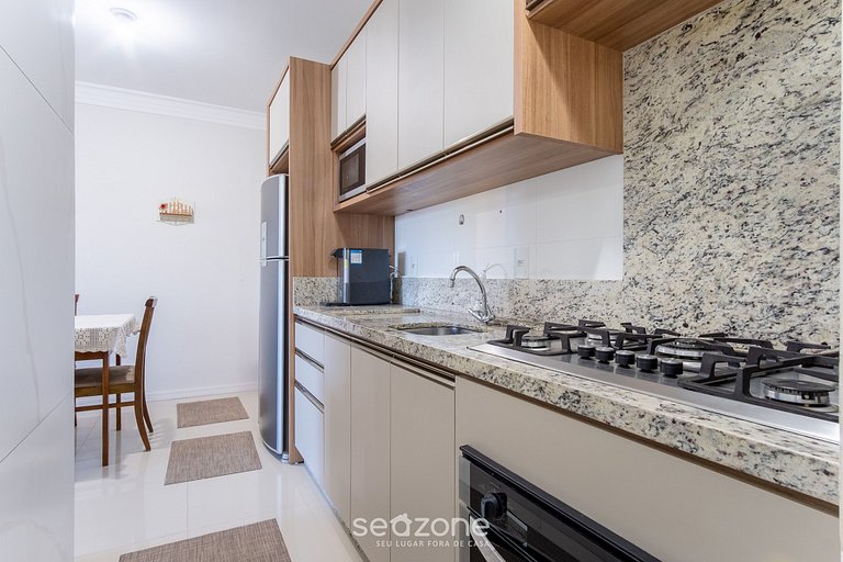 Apto 2 Quartos c/ Ar a 270m da Praia GPS0102