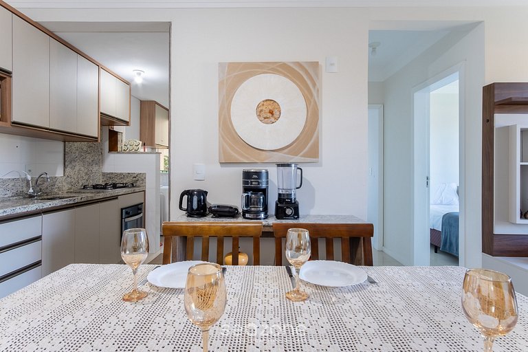 Apto 2 Quartos c/ Ar a 270m da Praia GPS0102