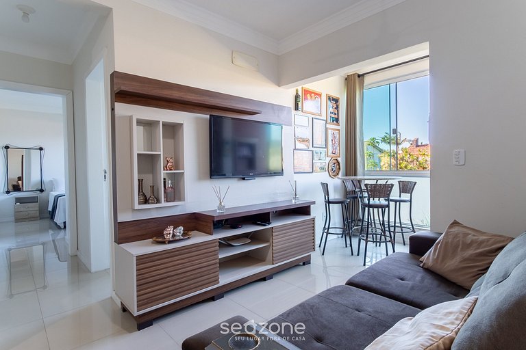 Apto 2 Quartos c/ Ar a 270m da Praia GPS0102