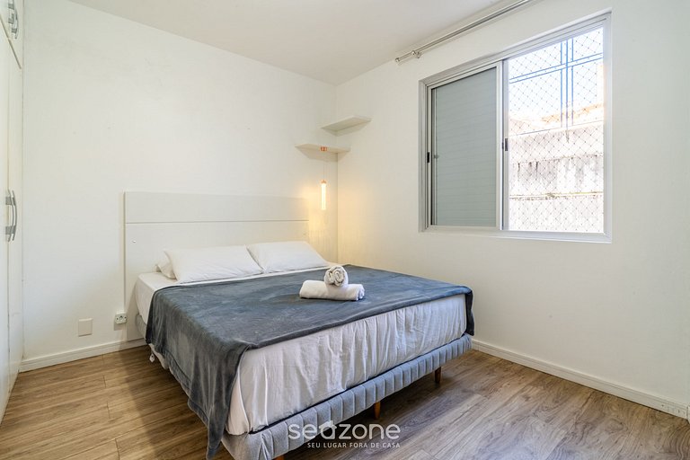 Apto completo em Floripa, a 50m da praia - PAD0103