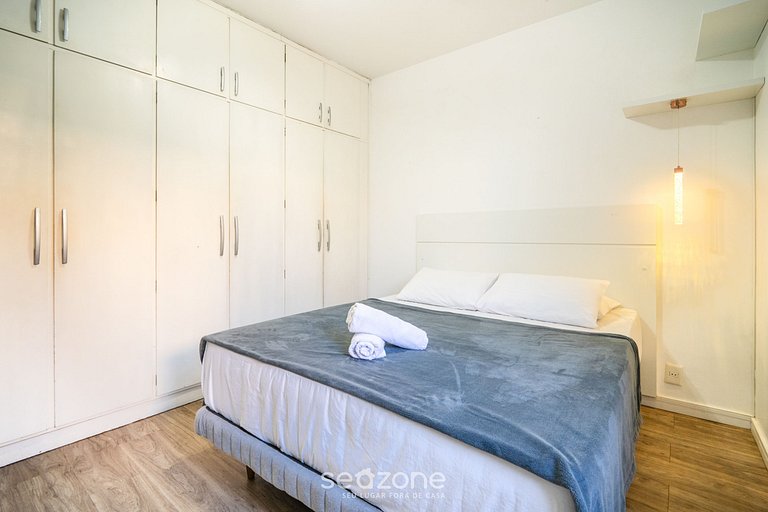 Apto completo en Floripa, 50m de la playa PAD0103