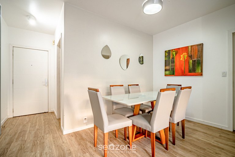 Apto completo em Floripa, a 50m da praia - PAD0103